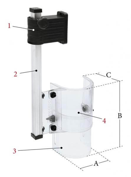 Bernardo machine guard drilling machine